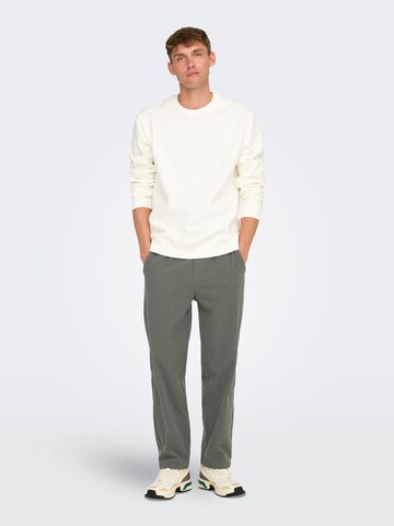 Only & Sons Loosefit Hose 'ONSSinus' in Grau