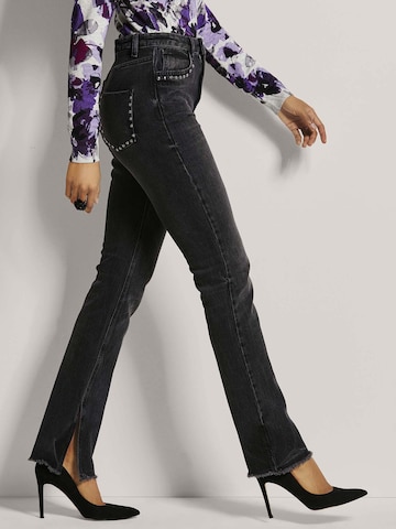 MADELEINE Slimfit Jeans in Zwart