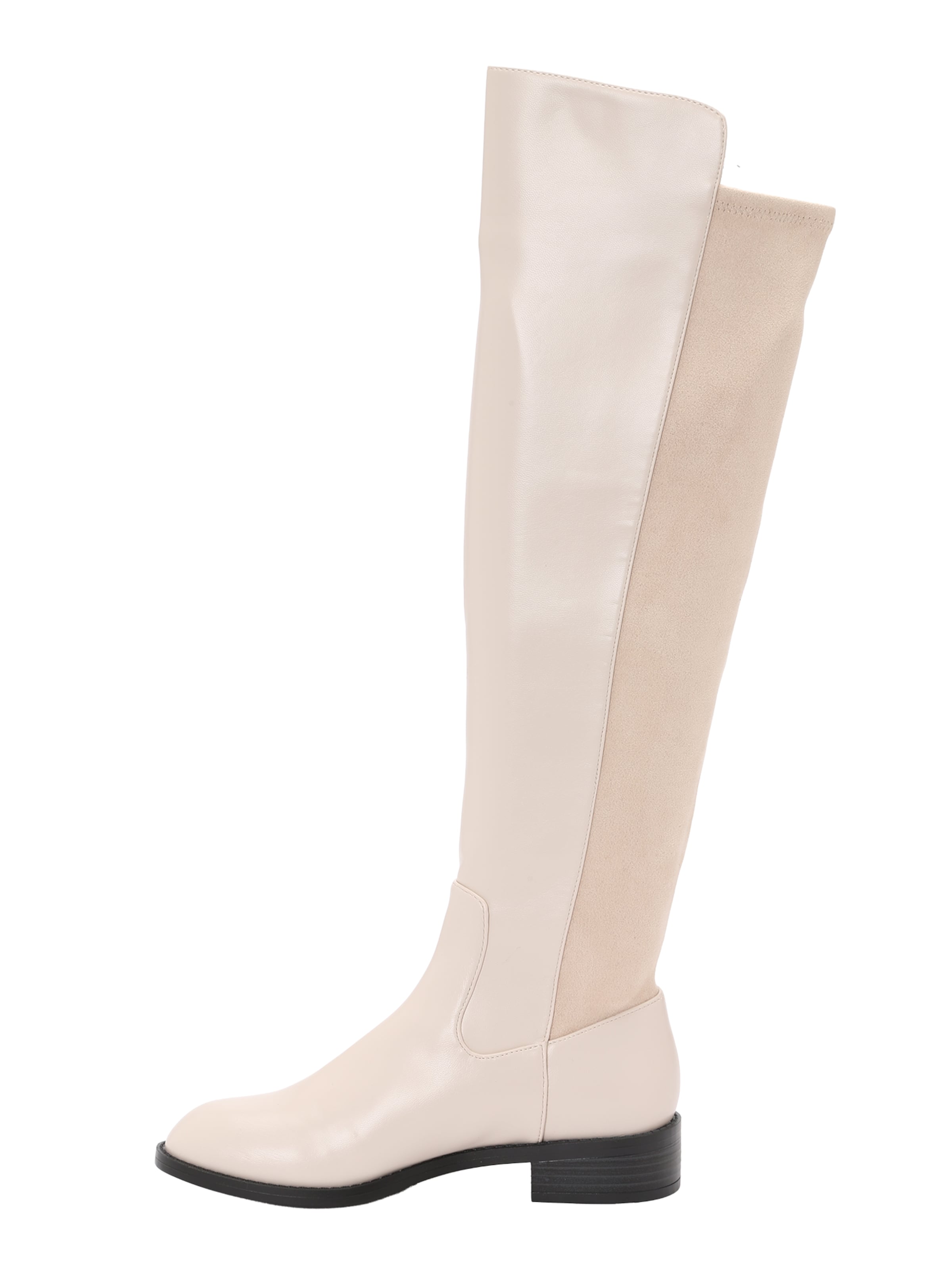 STEVE MADDEN Μπότες overknee 'Xcursion' σε μπεζ