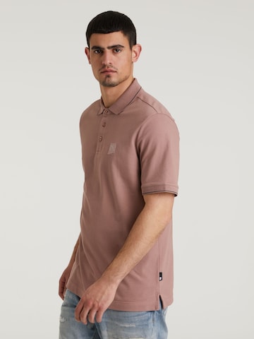 CHASIN' Poloshirt 'Jay' in Pink