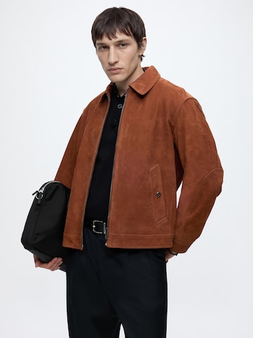 Veste mi-saison 'C-Minton_AM' BOSS en marron