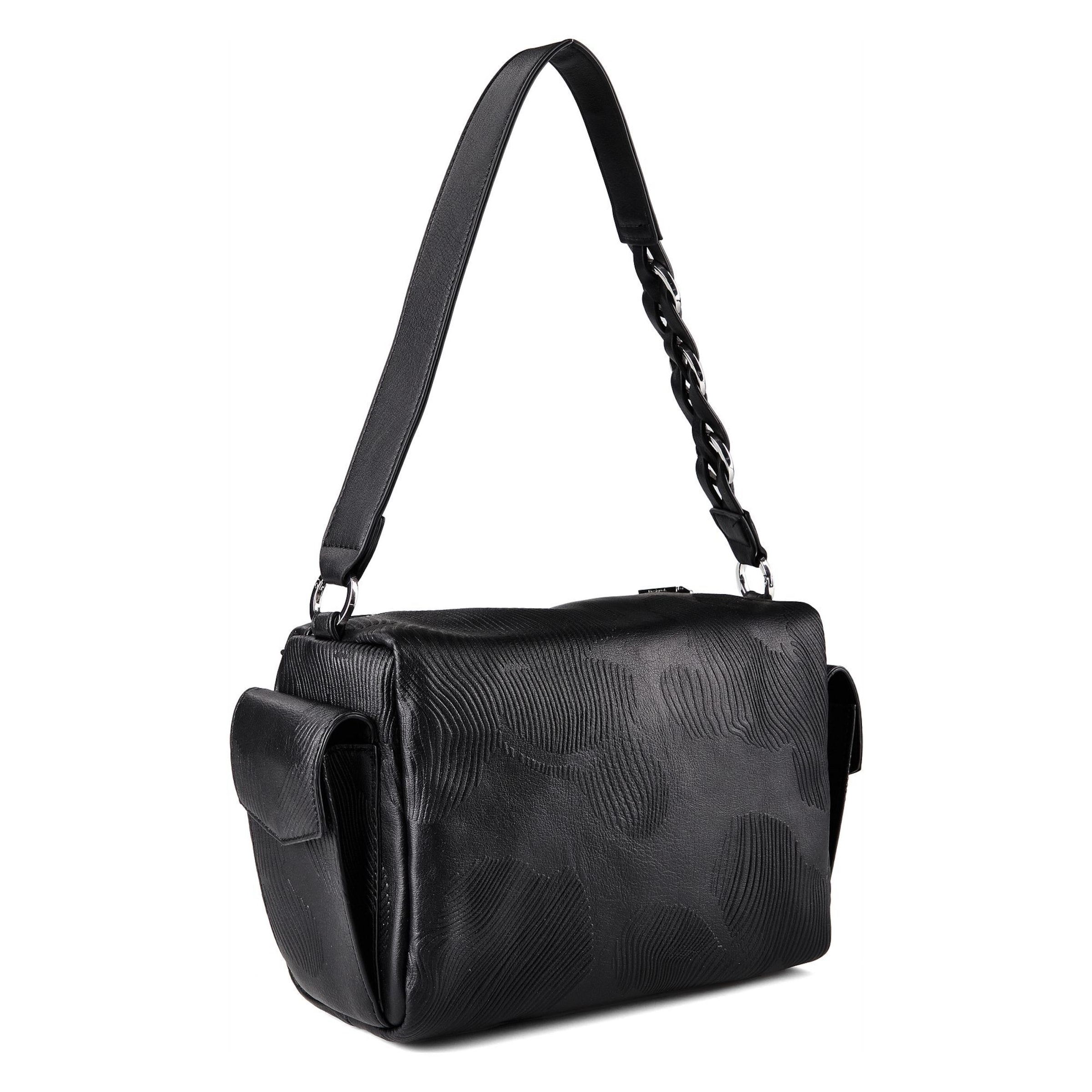 Desigual - Mala de ombro 'MIRENIS HABANA' em preto