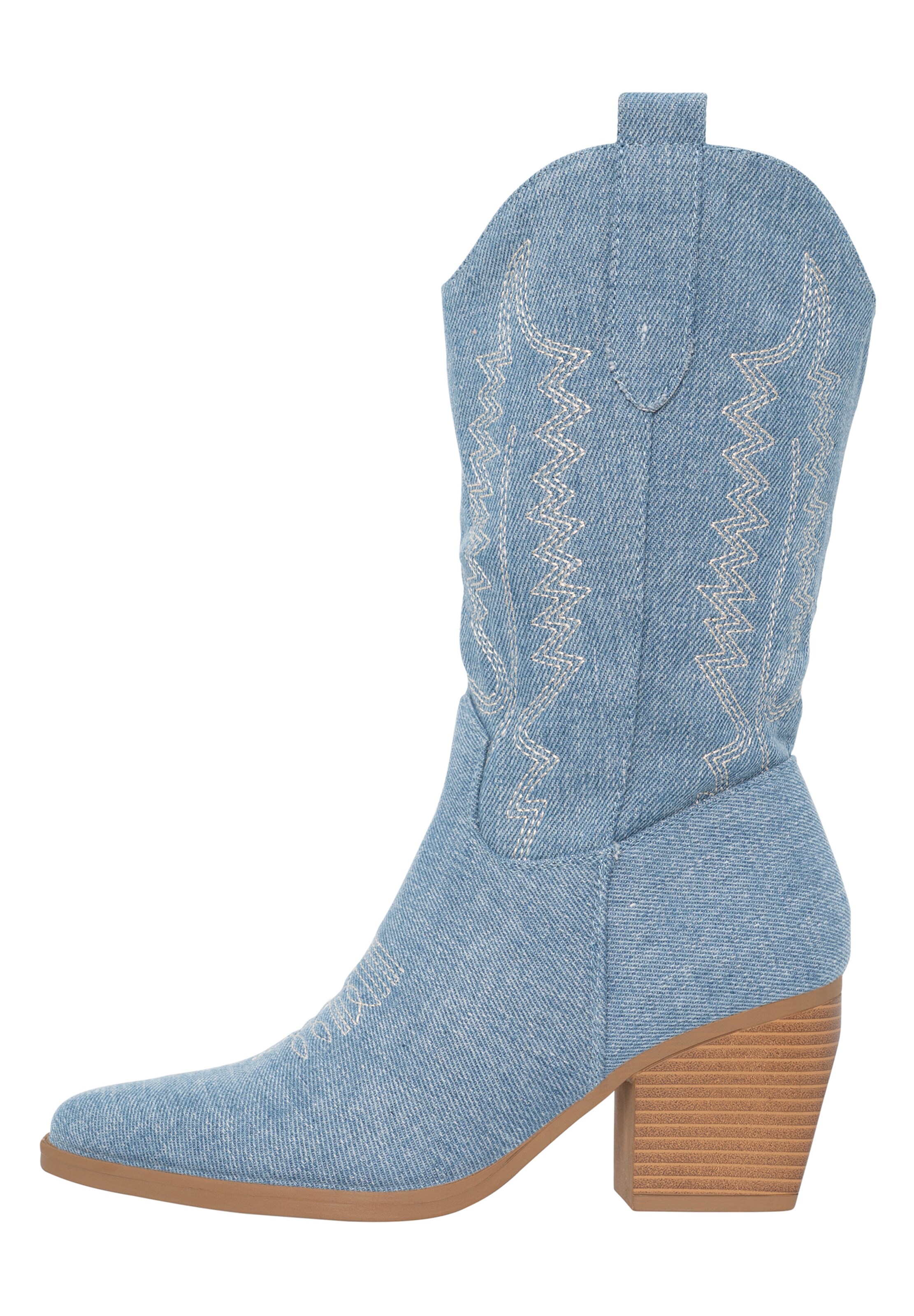 Stivale da cowboy di Salinyang in blu