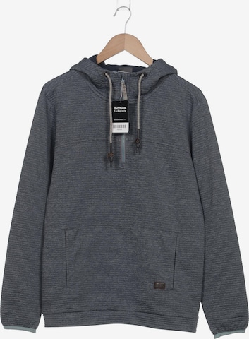 JACK WOLFSKIN Sweatshirt & Zip-Up Hoodie in M in Grey: front