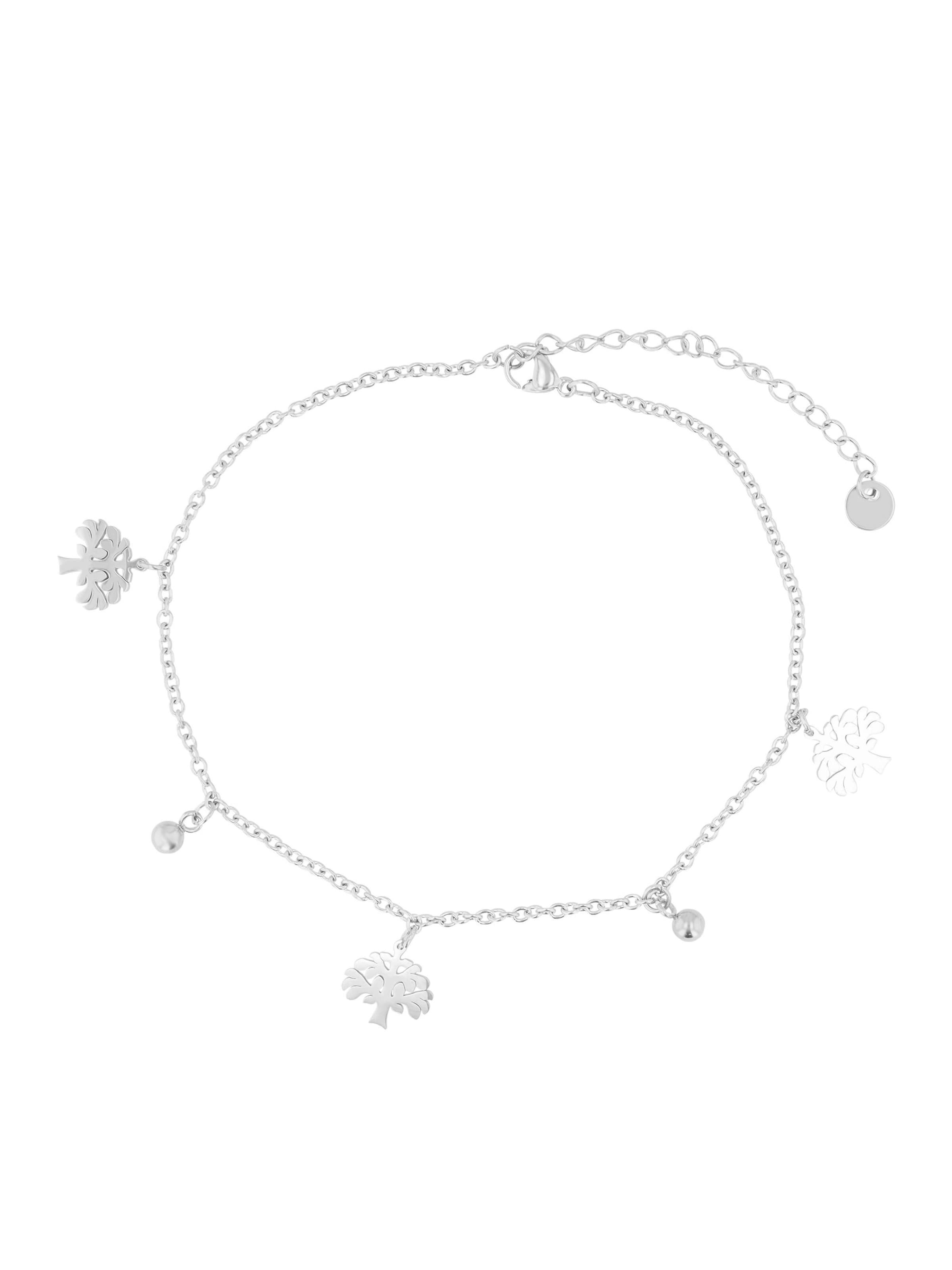 Akzent Fußschmuck 'Ysoria, langlebig'‌‌‌‌‌‌‌ in Silber: Vorderseite