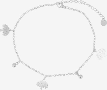 Akzent Fußschmuck 'Ysoria, langlebig' in Silber: Vorderseite