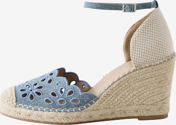 Escarpins à bride arrière 'Forever Comfort' Next en bleu : devant