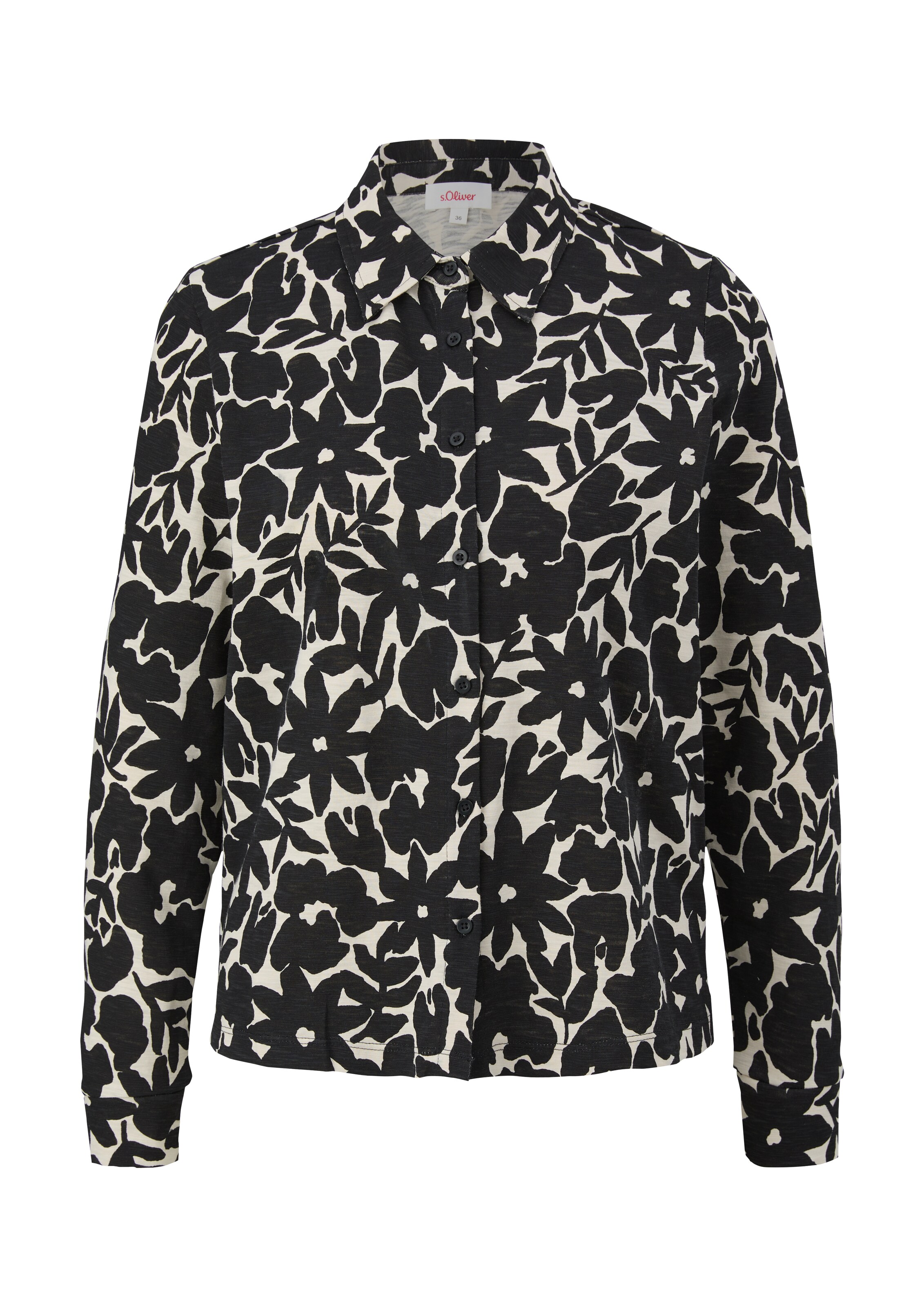 Chemisier s.Oliver en noir : devant