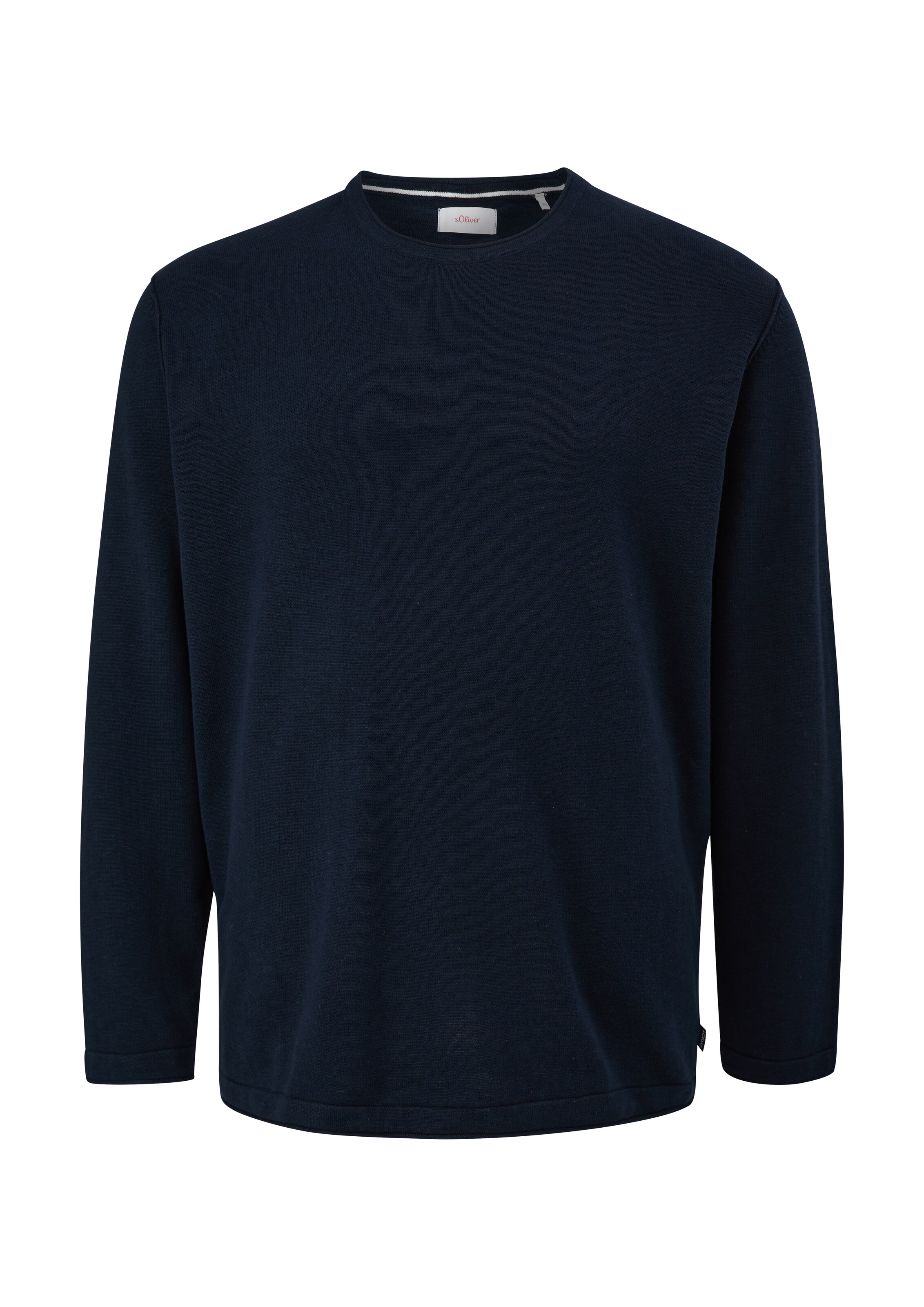 s.Oliver Men Big Sizes Pullover in Blau: Vorderseite