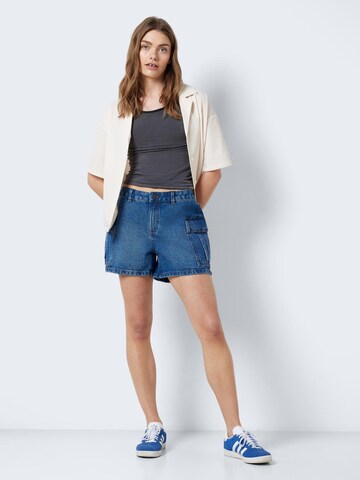 Noisy may Loosefit Shorts 'SMILEY' in Blau