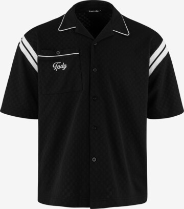 trueprodigy Regular fit Button Up Shirt ' Steve ' in Black: front