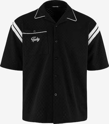 Coupe regular Chemise ' Steve ' trueprodigy en noir : devant