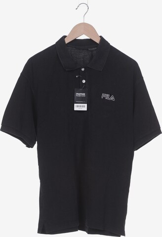 FILA Poloshirt XL in Schwarz: predná strana