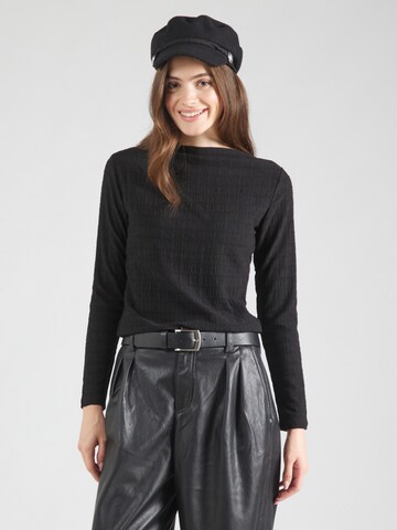 Maglietta di s.Oliver in nero: frontale
