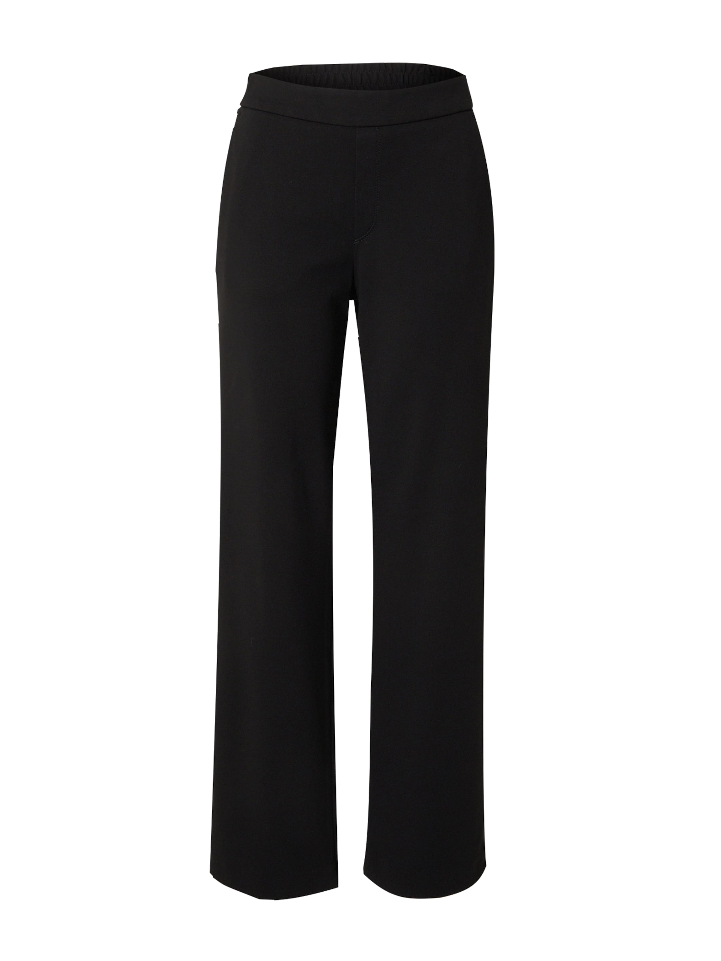 Loosefit Pantalon 'Chiara' MAC en noir : devant