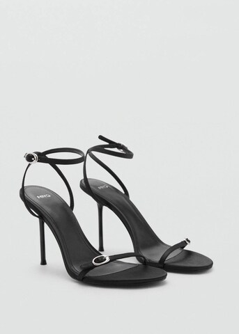 MANGO Sandale 'Celes' in Schwarz