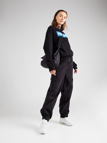 Tapered Pantaloni cargo 'Hisune-1-D_B' di HUGO in nero