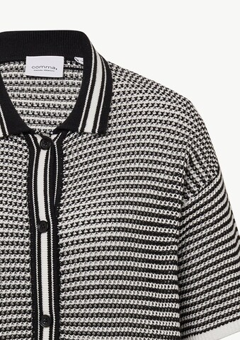 comma casual identity Strickjacke in Schwarz
