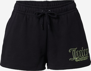 Juicy Couture Sportregular Sportske hlače 'ZOLA' - crna boja: prednji dio