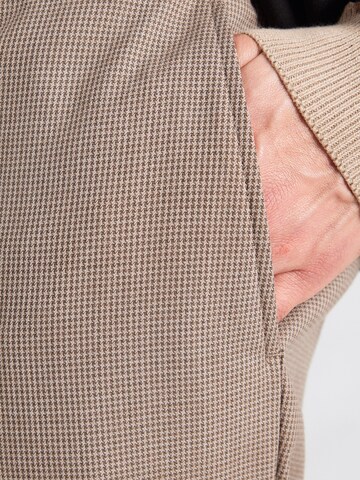 Michael Kors Štandardný strih Nohavice s pukmi - Hnedá