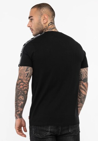 LONSDALE - Camiseta 'Vementry' en negro