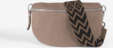 lePelou Belt bag 'NOA medium' in Grey: front