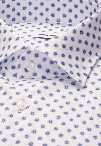 Coupe regular Chemise 'Classic Essentials' SEIDENSTICKER en bleu