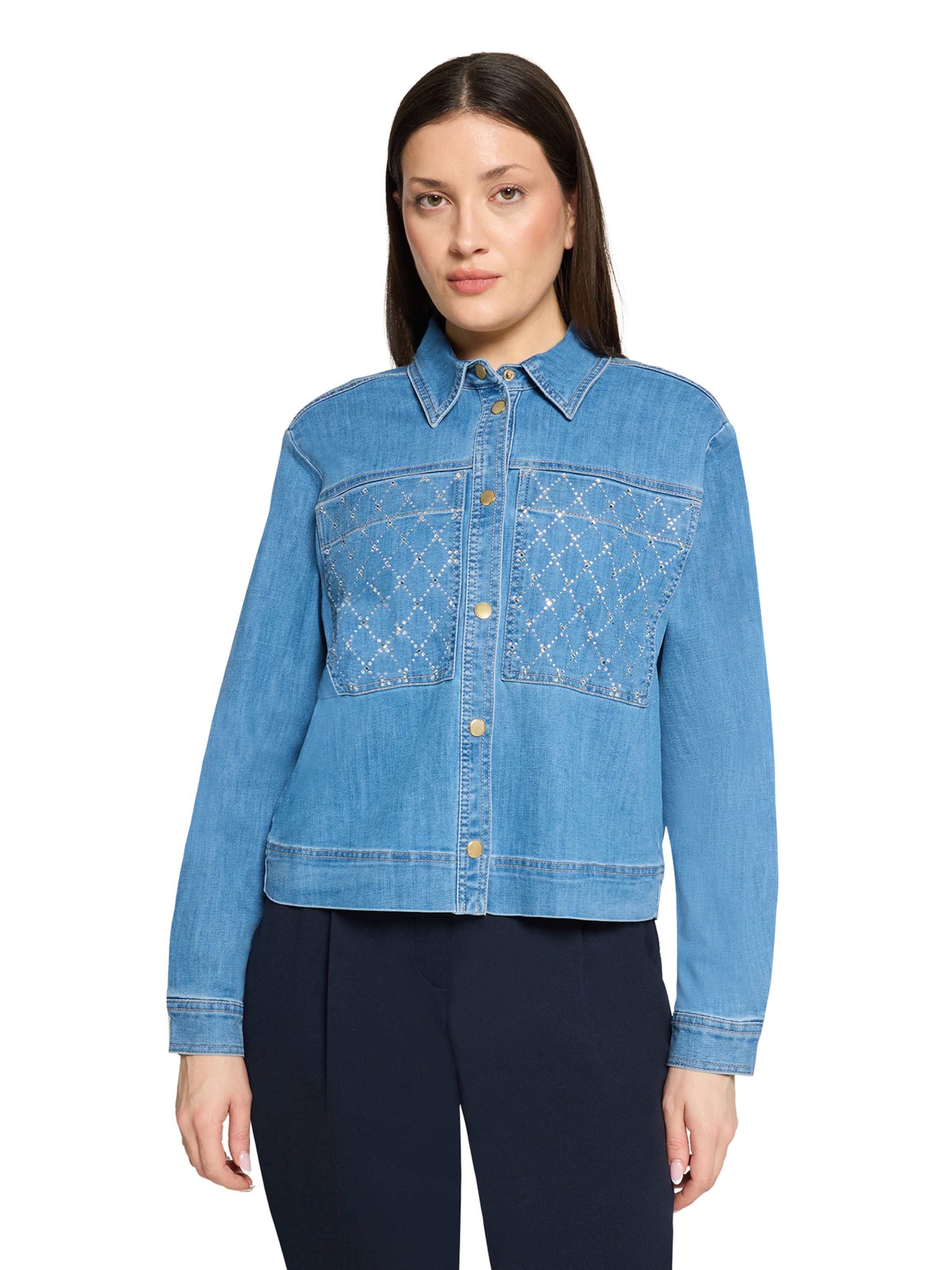 Camicia da donna di Betty Barclay in blu: frontale