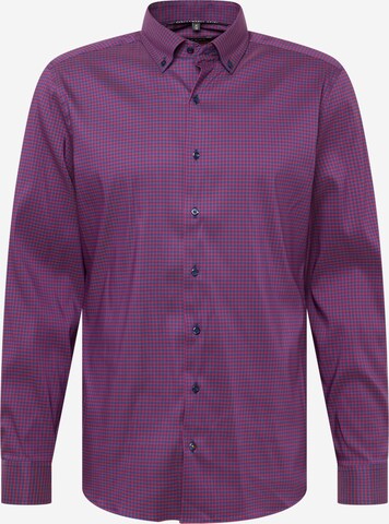 ETERNA Button Up Shirt in Purple: front