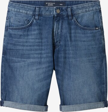 TOM TAILOR Regular Shorts 'Josh' in Blau: predná strana