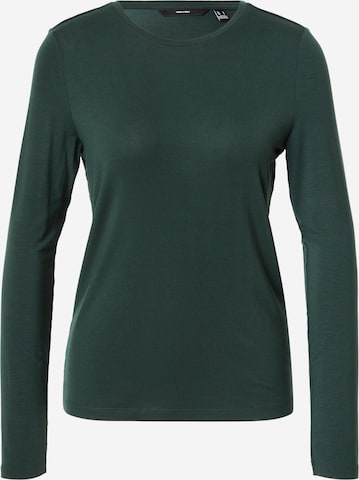 VERO MODA Top 'VMAva' - Zelená: predná strana