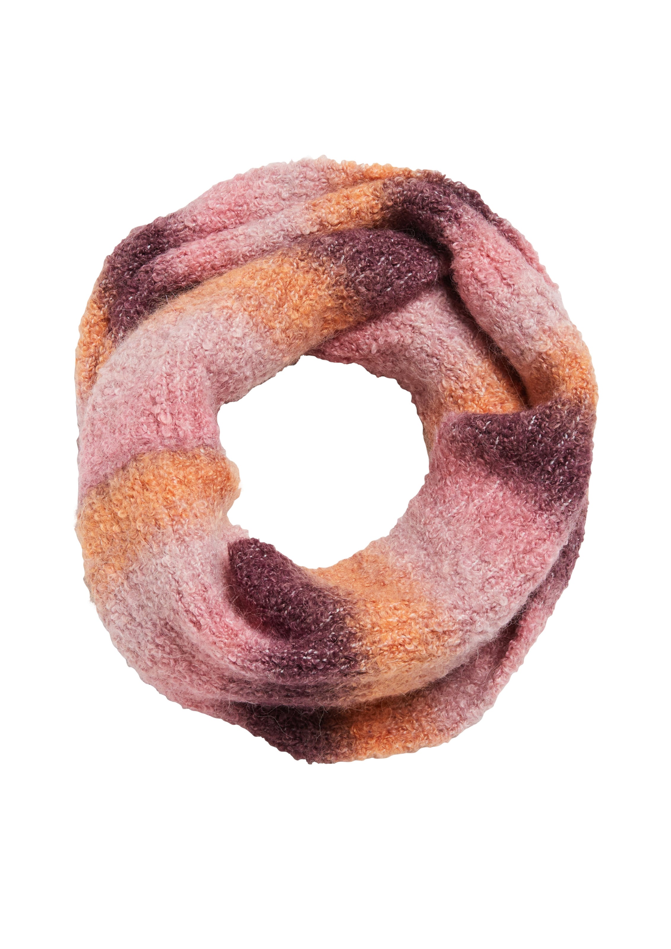 s.Oliver Schal in 1 in cyclam / orange / rosa, Produktansicht