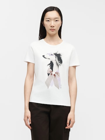 Marc Cain Shirt in Wit: voorkant
