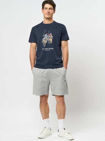 U.S. POLO ASSN. Shirt 'Eivind' in Blauw