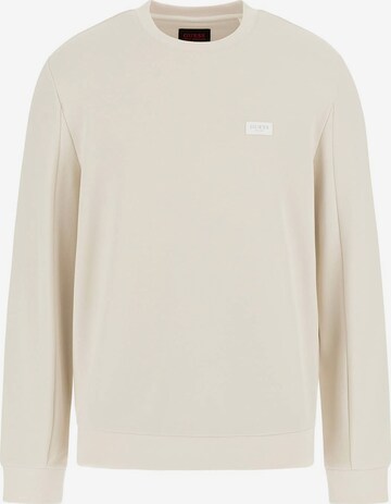 GUESS Sweatshirt in Beige: front