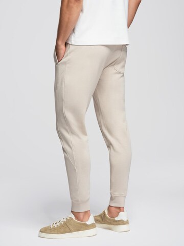 Ombre Tapered Broek in Beige