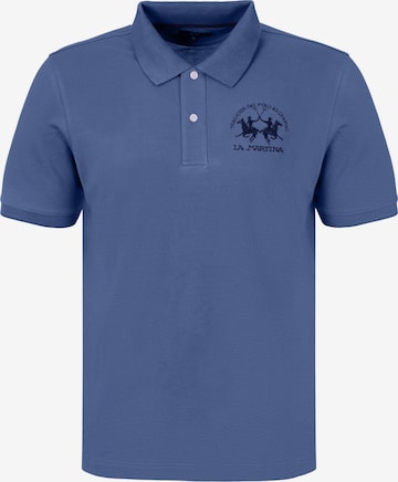 La Martina - Camiseta en azul: frente