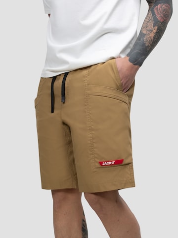 JACK1T Regular Trousers 'Jupiter Treck' in Beige