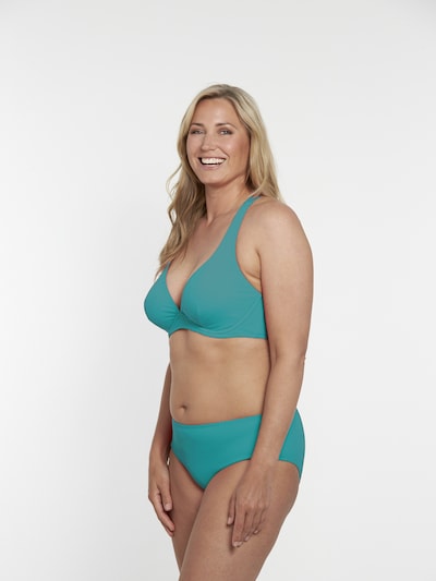 VIVID Bikinioverdel i cyanblå, Produktvisning