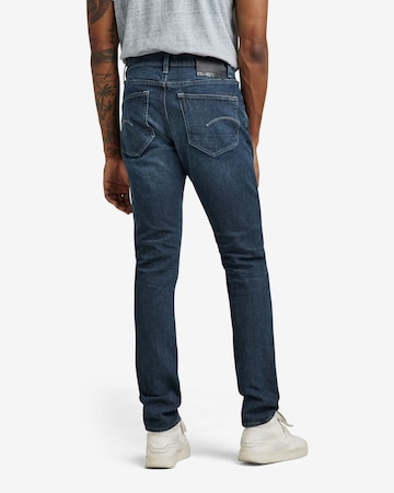 G-Star RAW - Slimfit Calças de ganga em azul