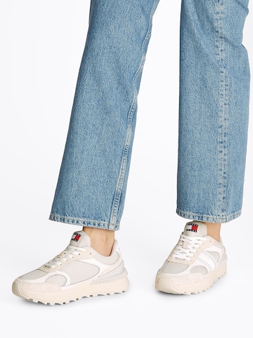 Tommy Jeans Platform trainers 'TECH RUNNER' in Beige