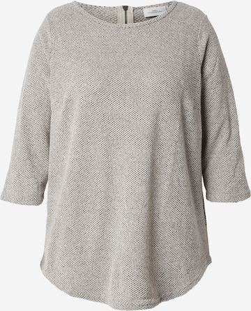 ONLY Carmakoma Shirt 'CARMARTHA' in Beige: front