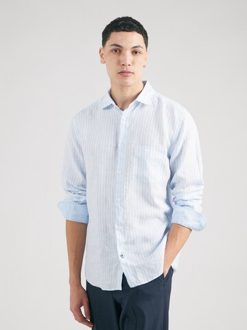 OLYMP Regular fit Button Up Shirt in Blue: front