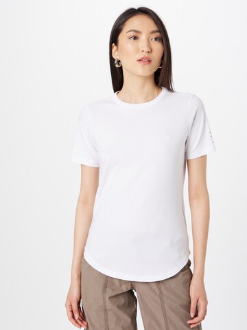 G-Star RAW Тениска 'Mysid' в бяло: отпред