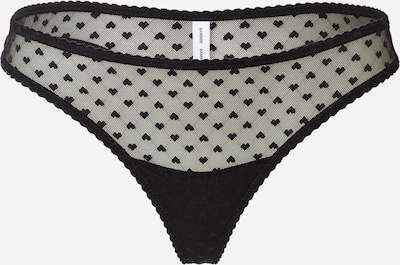 Samsøe Samsøe Stringit 'Saviolet' värissä musta, Tuotenäkymä