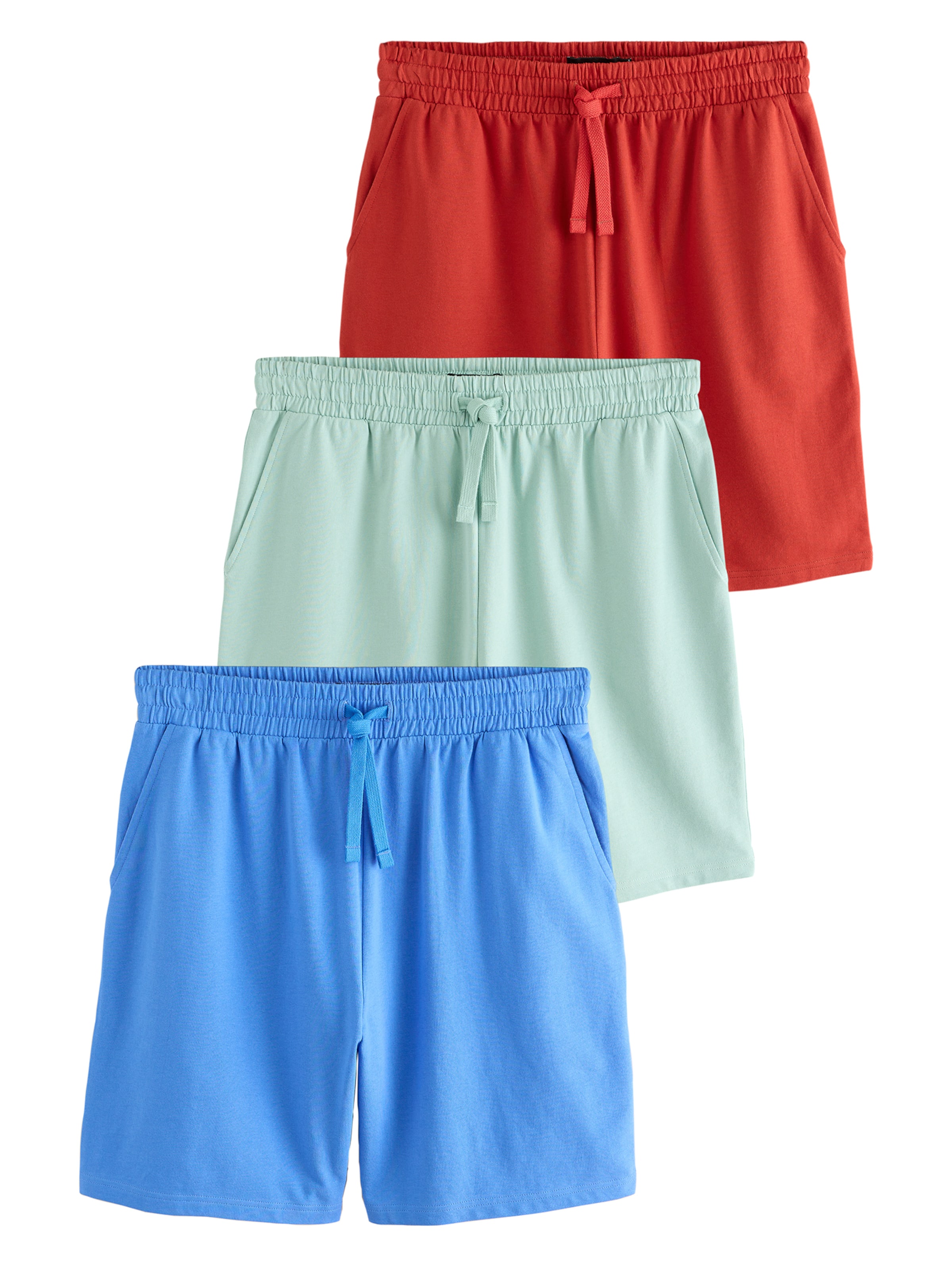 Largi Pantaloni de la Next pe albastru: față