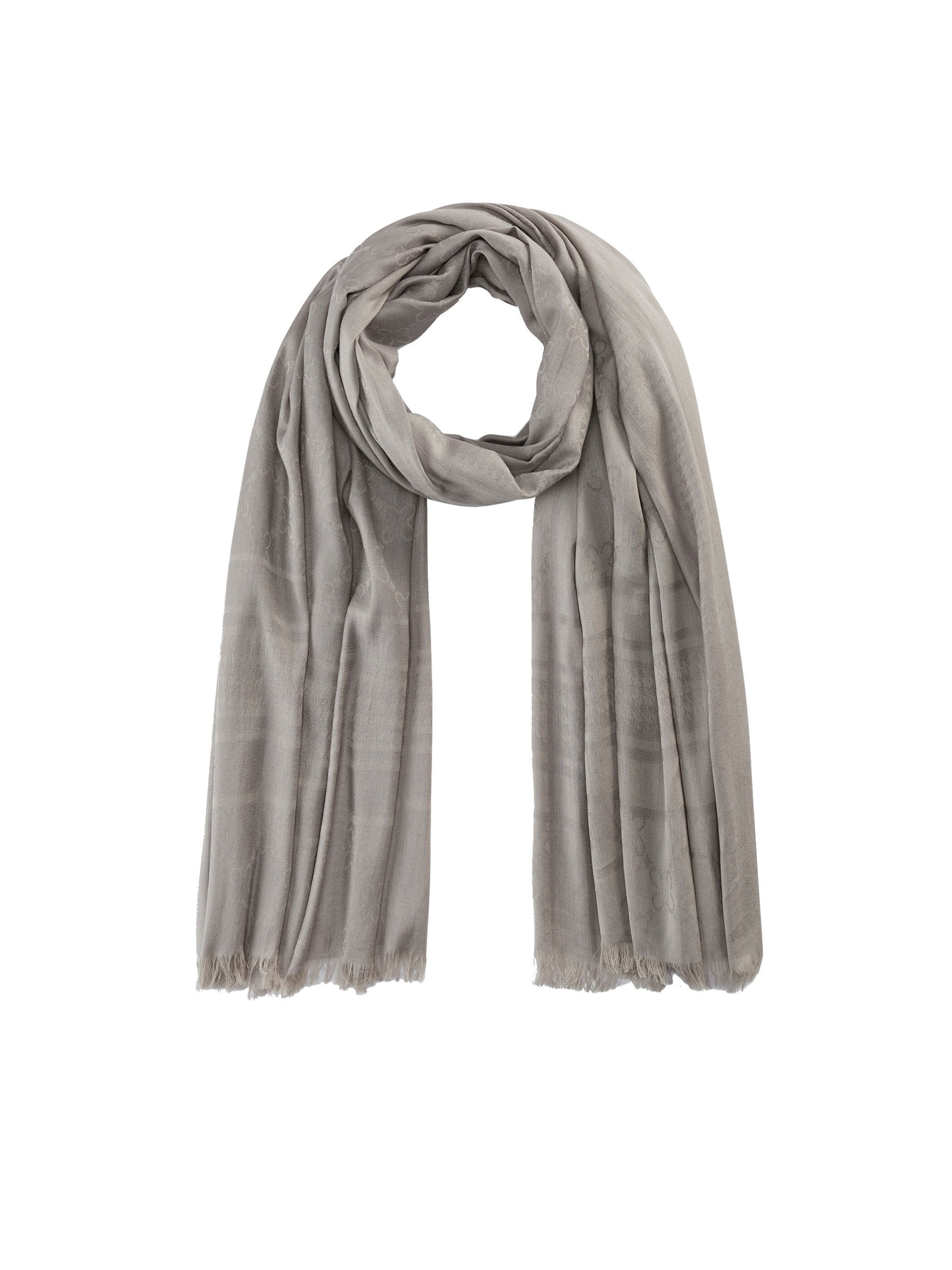 CODELLO Sjaal in Grijs: voorkant