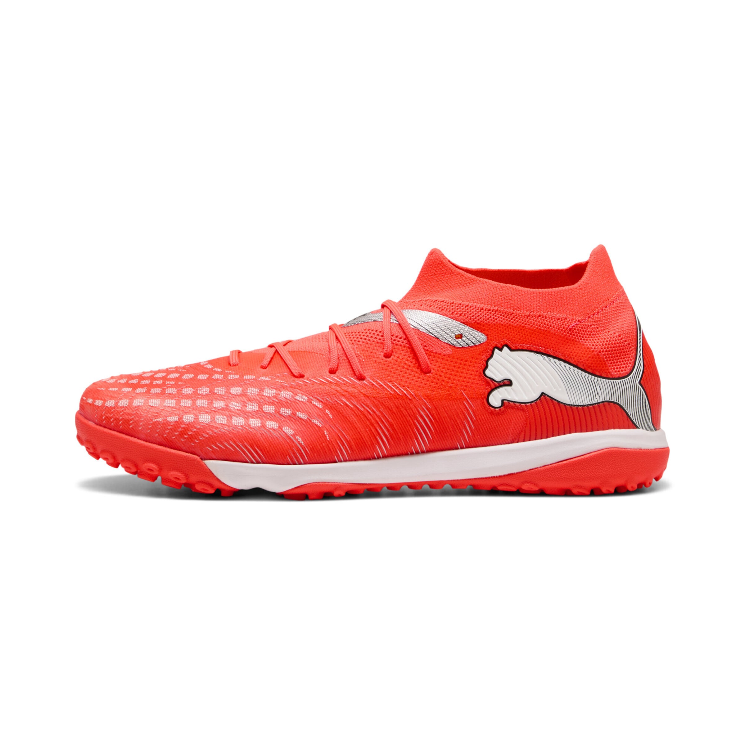 PUMA Voetbalschoen 'Future 9 Match' in Rood: voorkant