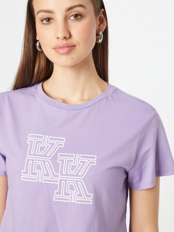 KENDALL + KYLIE Shirt in Purple