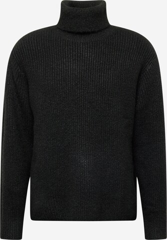 WEEKDAY Sweater 'Renzo' in Black: front